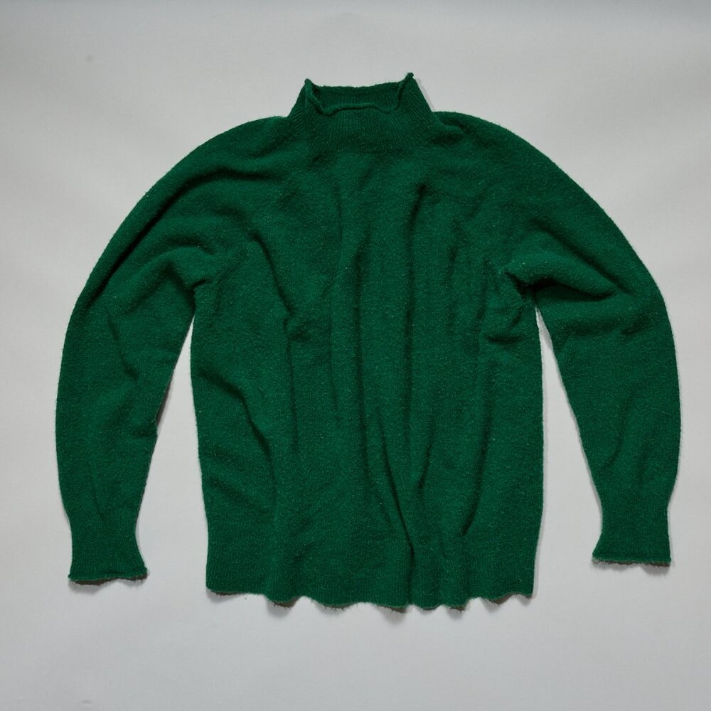 J CREW ROLLNECK SWEATER IN SUPERSOFT YARN